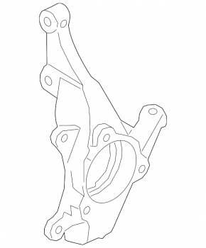 Front left axle Kia Forte 19-24