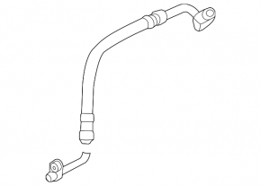 Air conditioning tube condenser-compressor BMW X3 F25 13-17 2.0T
