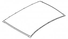 Metal roof Hyundai Sonata 20-23 without sunroof