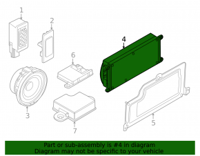 Telematics Control Module X5 E70 07-13