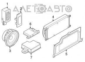 Telematics Control Module X5 E70 07-13