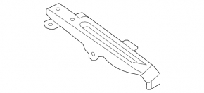 Front left fender bracket Infiniti JX35 QX60 13-