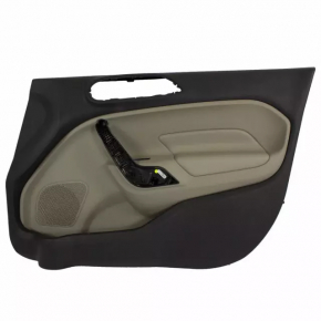 Door trim card front right Ford Fiesta 11-19 black-beige insert