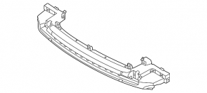 Front bumper center mount for Land Rover Range Rover Evoque 12-18