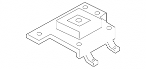 Porsche Cayenne 19-26 Trunk Fuse Box Bracket