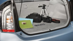 Trunk carpet Toyota Prius 30 10-15 gray, plug-in, gray, chemically treated, tear, cracks