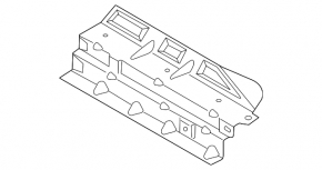 Exhaust manifold protection VW CC 08-17