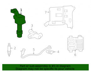 GMC Terrain 10-17 Ignition Coil