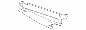 Right subframe reinforcement for Chevrolet Volt 11-15