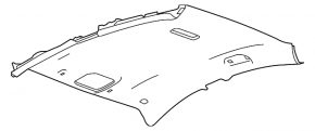 Ceiling trim Chevrolet Volt 16- ser