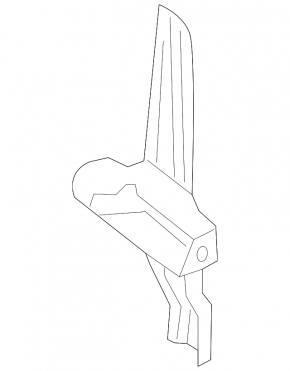 Mercedes GLA 14-20 rear battery bracket