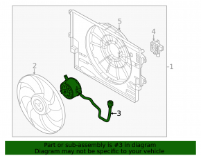 Cooling Fan Motor Kia Niro 23- HEV, PHEV