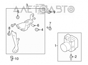 ABS ABS Subaru Outback 10-12