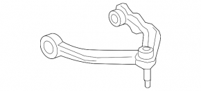 Lower control arm, front left, Volvo XC90 16-20