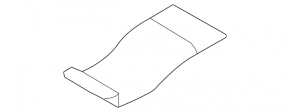 Volvo XC40 Center Console Mat 19-25 Black