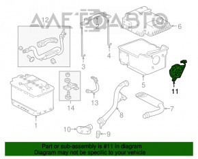 Battery Cooling Fan Acura TLX 15- 3.5