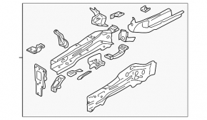 Front right quarter panel for VW Atlas 24-25