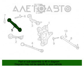 Lower control arm rear left Lexus LS500 18-20