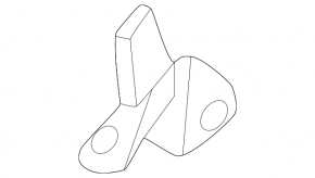 Trunk lid lock bracket Lexus ES300h ES350 13-