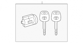 Toyota Sienna 11-20 Key
