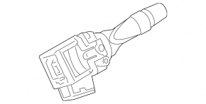 Steering column switch right Lexus ES300h ES350 13-18