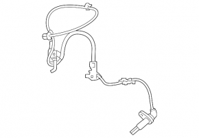 ABS sensor front right Toyota Sienna 21-25