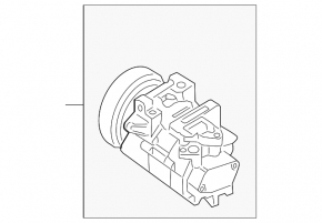 Nissan Altima 07-12 Air Conditioning Compressor