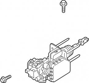Infiniti G35 G37 4d 06-13 Brake Master Cylinder with Reservoir
