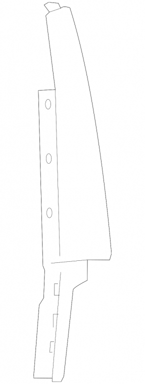 Door trim side front left Jaguar F-Pace X761 17-21
