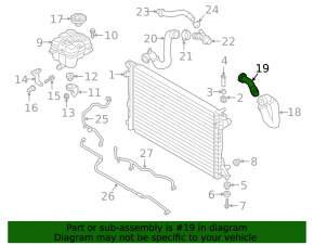 Metal Coolant Pipe for Audi Q7 20-26 3.0T MHEV