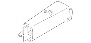 Air duct for air intake BMW 4 F32/33/36 17-20 B46