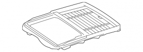 Mercedes W221 sunroof assembly