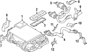 Nissan Ariya 23-25 High Voltage Battery-Inverter Cable