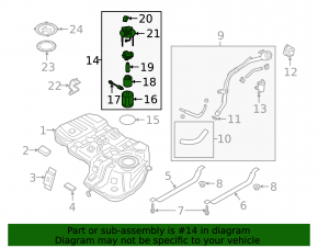 Fuel pump for Hyundai Santa FE 21-23 2.5T