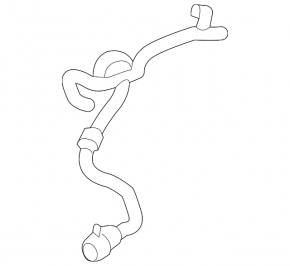 Lower cooling hose Volvo XC90 16-25 T8