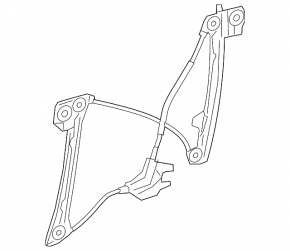 Window lifter with motor front right BMW i3 14-20