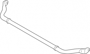 Front stabilizer bar Nissan Murano 25-26