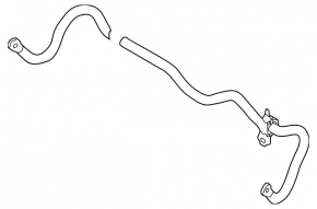 Front stabilizer bar Nissan Murano 25-26