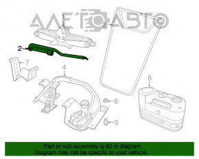 Wheel spanner Fiat 500 12-18