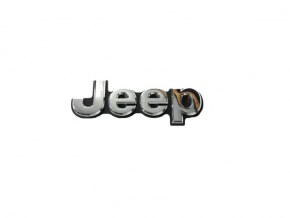 Jeep Compass 17-21 Tailgate Emblem Chrome