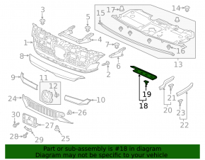 Hood Seal Honda Clarity 18-21 USA Small