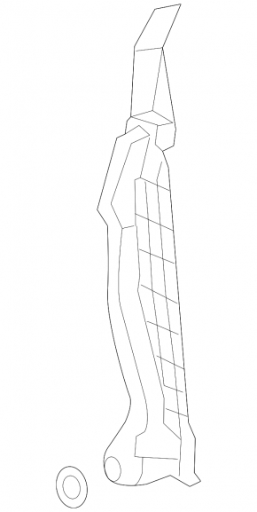 Wing seal door-wing left Honda HR-V 16-22