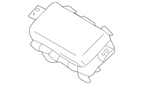 Airbag passenger in the dashboard Subaru Impreza 17-23 GK
