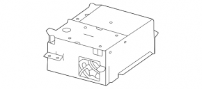 Radio tape recorder Mercedes W167 GLE 350 450 20-23