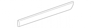 Lower rear right door trim with chrome for Mercedes W211
