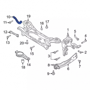 Upper rear right control arm Ford C-max MK2 13-18