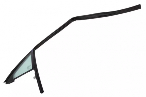 Door glass triangle with glass seal rear right Cadillac ATS 13-