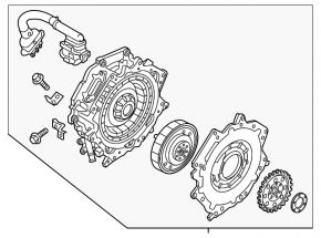 Intermediate plate automatic transmission Kia Niro 17 HEV
