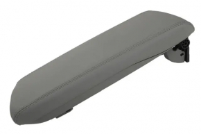 Console center armrest and cup holders Chevrolet Bolt EUV 22-23 leather dark gray
