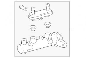 Lexus RX300 98-00 Master Brake Cylinder with Reservoir